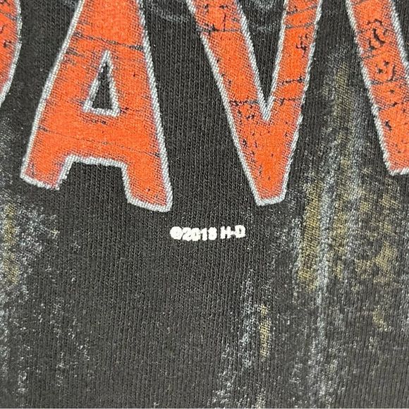 Harley-Davidson Motorcycles Shirt Mens Medium Black VA Beach Cute Woman Graphic - Picture 7 of 9